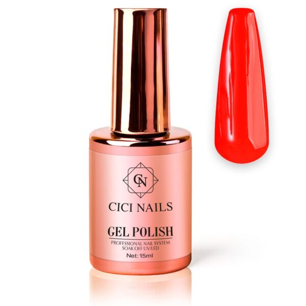 Cici nails romatic-Red-Lustrous-Love-193 gel lak