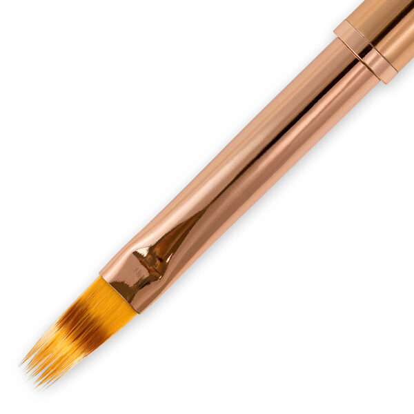 ombre brush rose gold