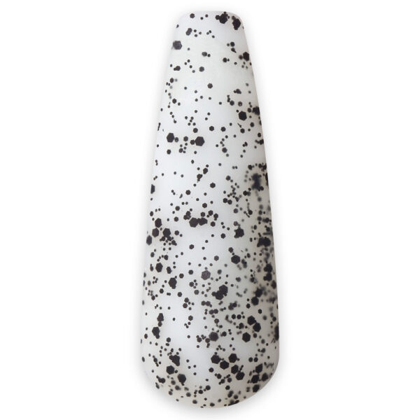 velvet black flakes matt efekt s crnim dekorativnim česticama