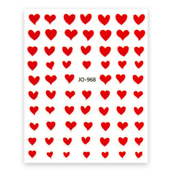 red love naljepnice