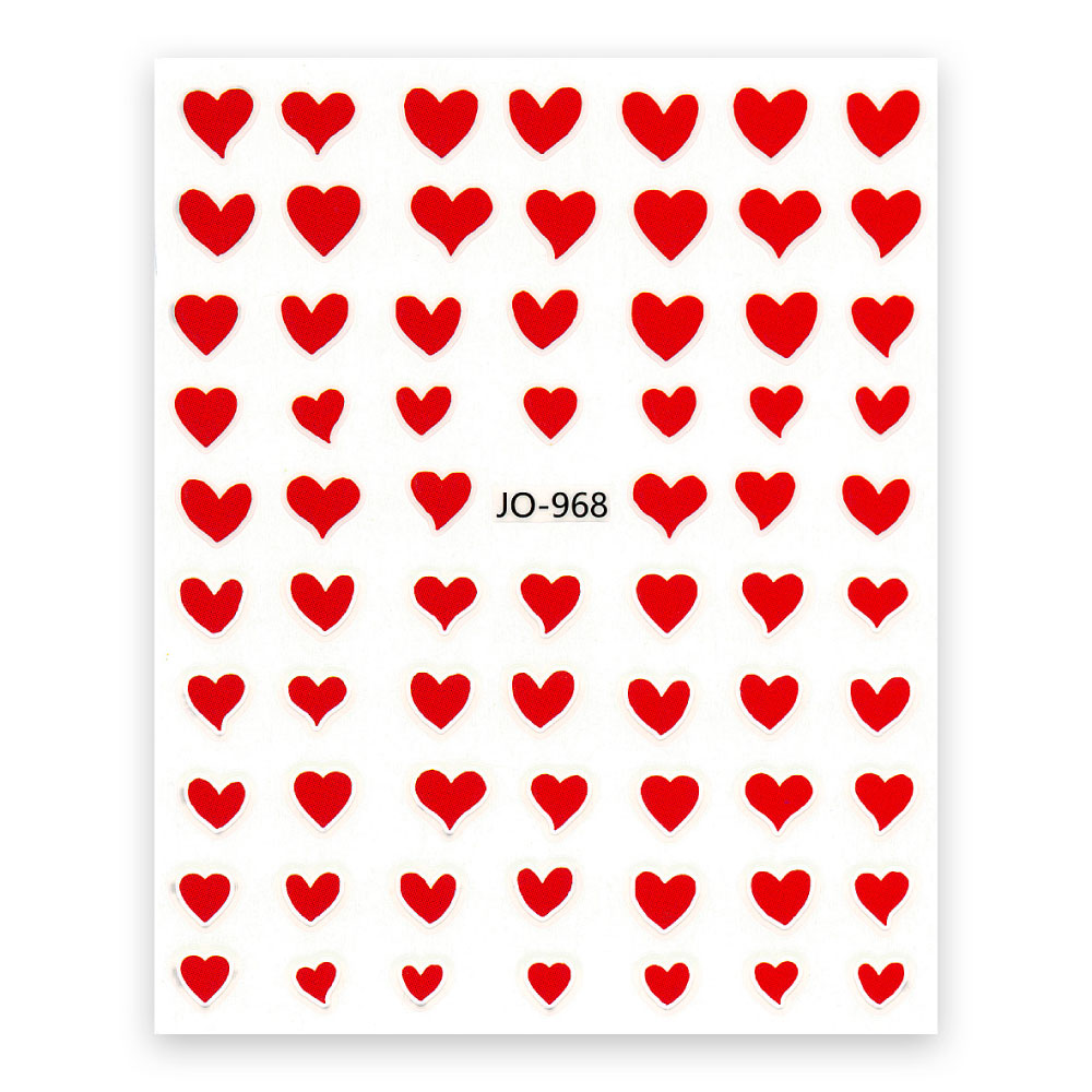 red love naljepnice