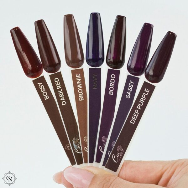 cocoa 15 ml – gel lak u bogatoj čokoladno smeđoj nijansi cici nails