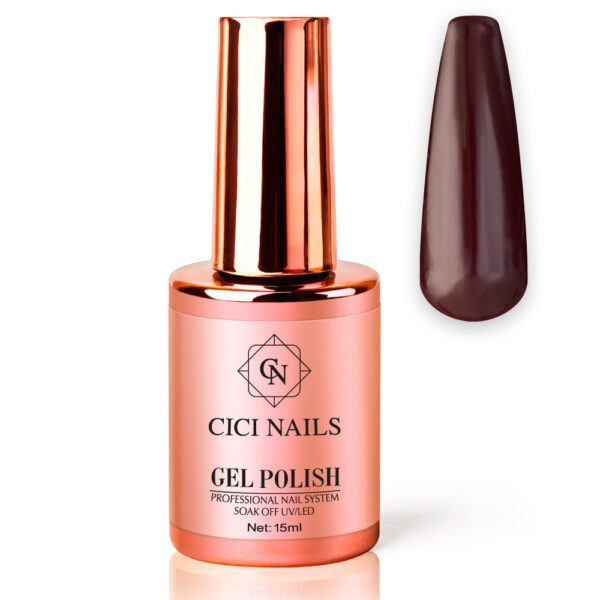 dark red 15ml trajni lak manikura i pedikura cici nails slavonski brod