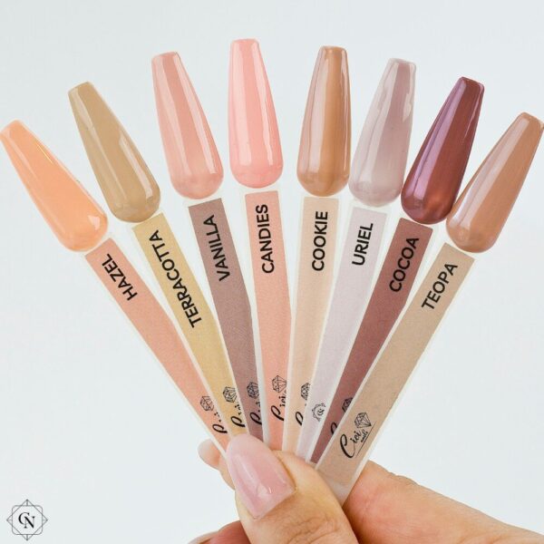 teopa 15ml – gel lak u sofisticiranoj tamno bež nijansi cici nails