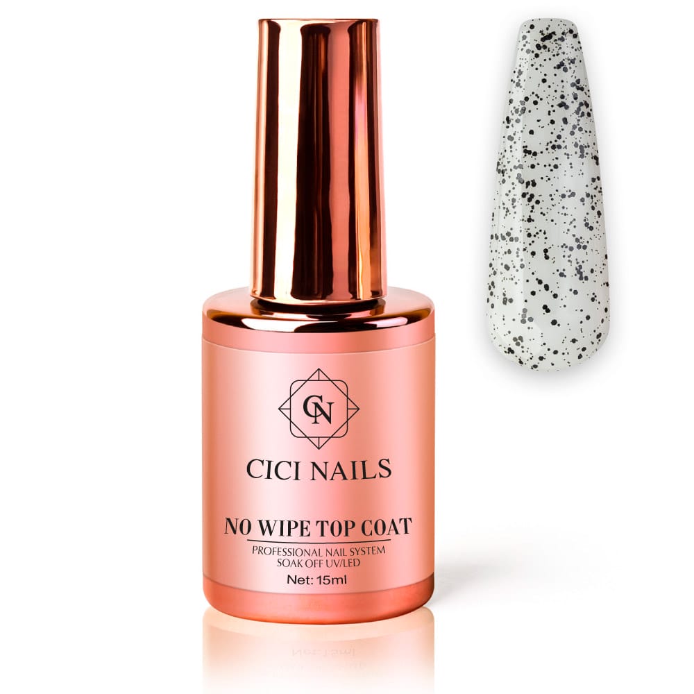No-Wipe-Top-Coat-Dazzling-Black sjaj za nokte cici nails slavonski brod