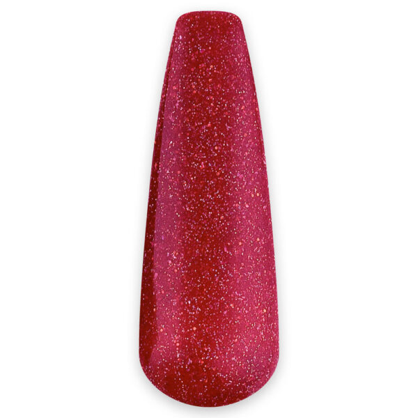 309 santa claus 15ml crveni trajni lak sa šljokicama cici nails