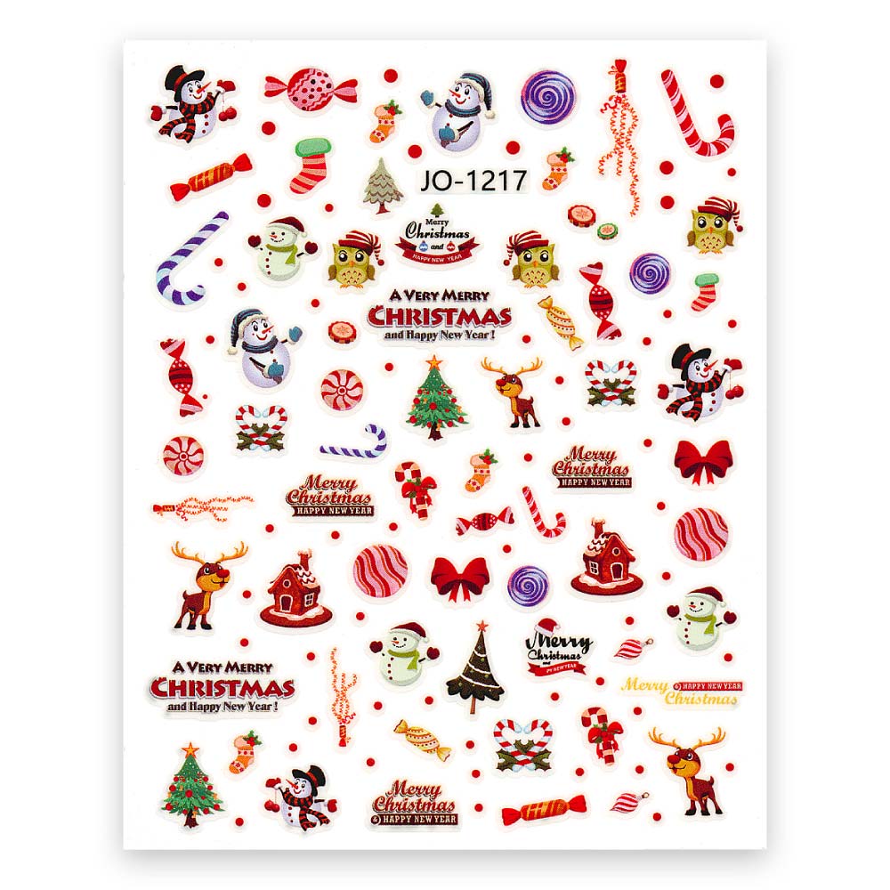 jo 1217 naljepnice christmas cici nails naljepnice za nokte