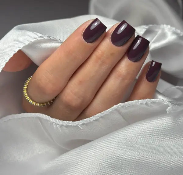 duboka tamno ljubičasta boja za nokte trajni lak cici nails