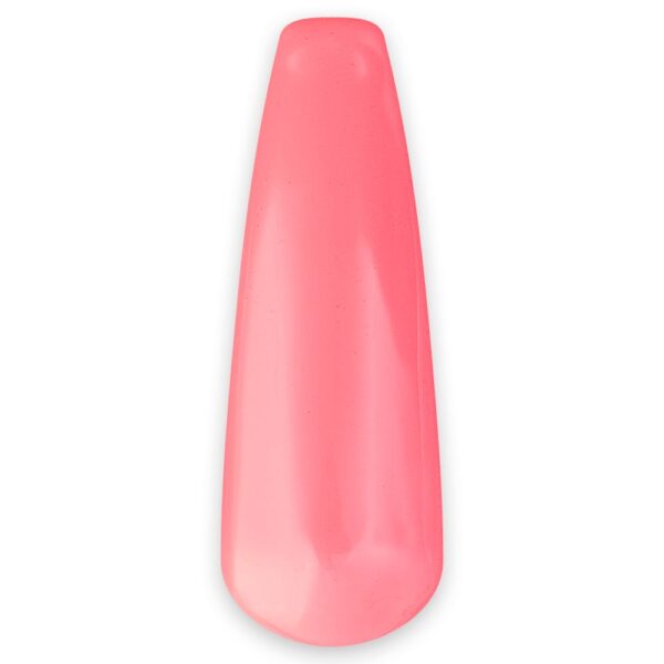 Gel-Polish-Light-Coral-nail