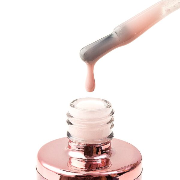 Powder-Pink drop build baza cici nails
