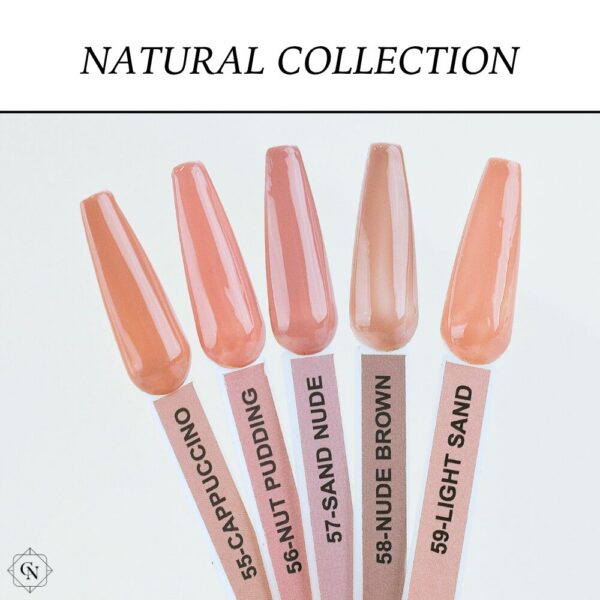 56 nut pudding 15 ml – kremasta smeđa za nude nokte cici nails