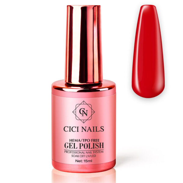 75 – sexy red 15ml – jarko crvena za odvažne nokte Cici nails materijali za nokte