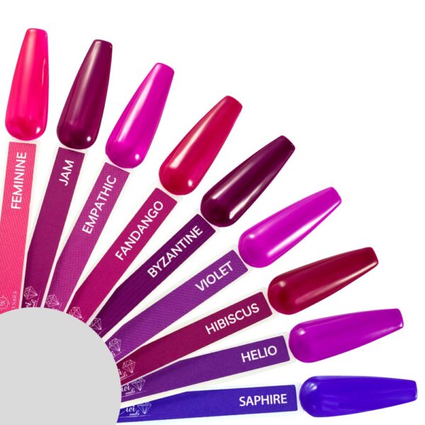 pink and purple collection