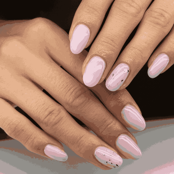 perfect rocky pink roza gel za nokte cici nails