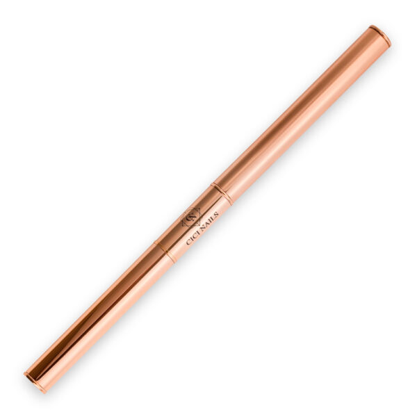 acrygel brush rose gold