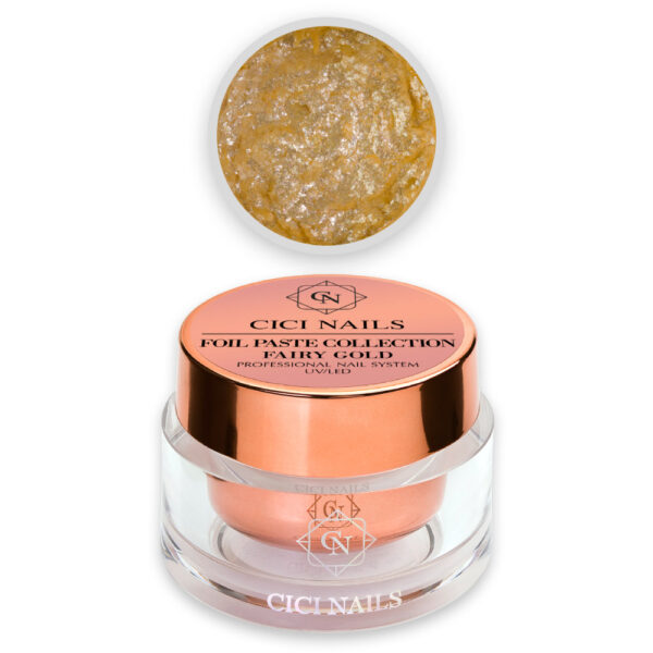 fairy gold 15ml gel sa zlatnim folijama