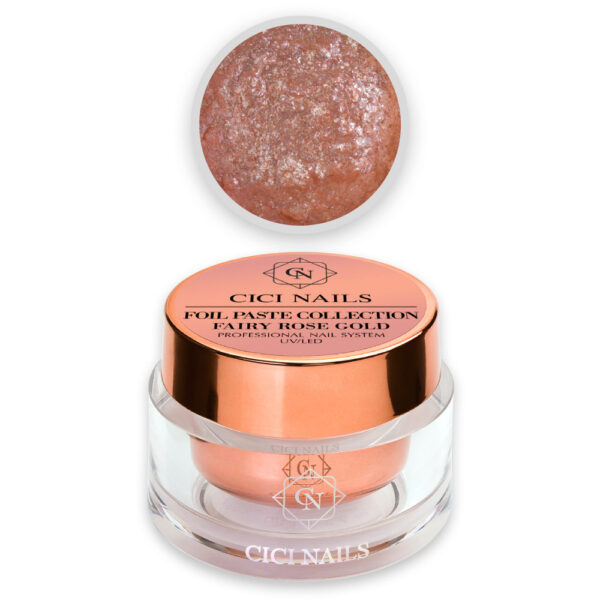 fairy rose gold 15ml gel s rose gold folijama