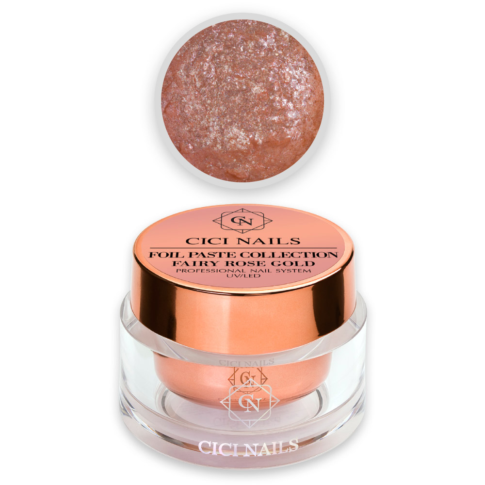 fairy rose gold 15ml gel s rose gold folijama