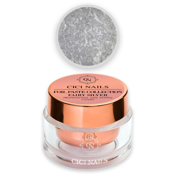 fairy silver 15ml gel sa srebrnim folijama