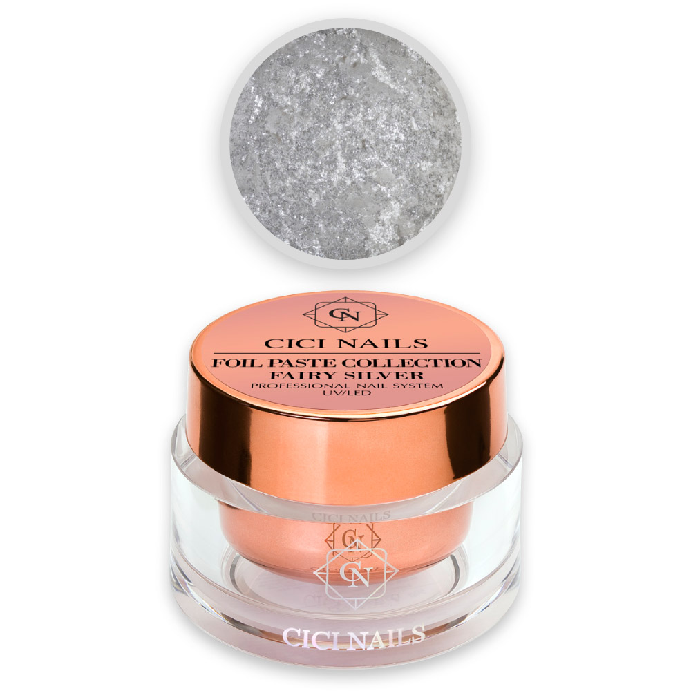 fairy silver 15ml gel sa srebrnim folijama