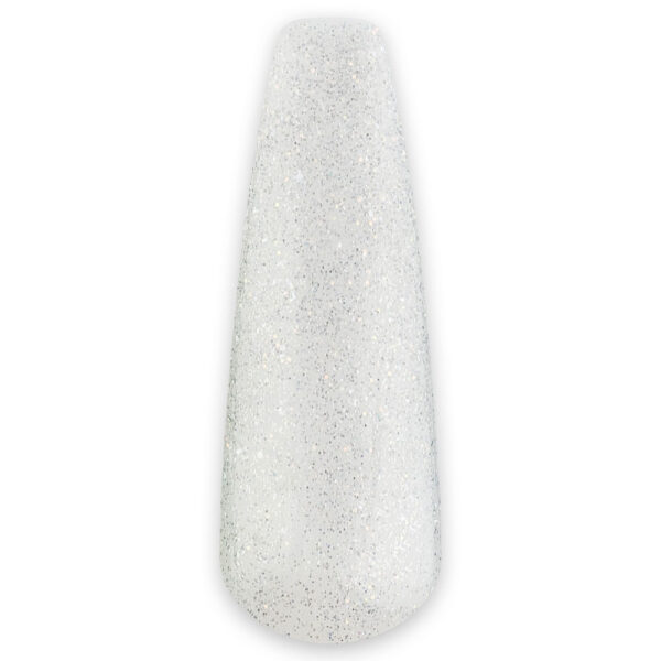 302 snowy 15ml – sjajni bijeli gel lak za elegantnu manikuru