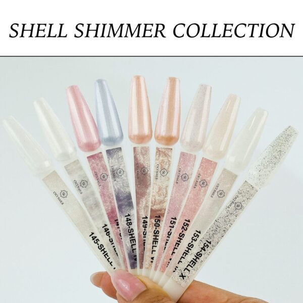 145 shell i 15ml nježni bež gel lak za sofisticiran izgled cici nails