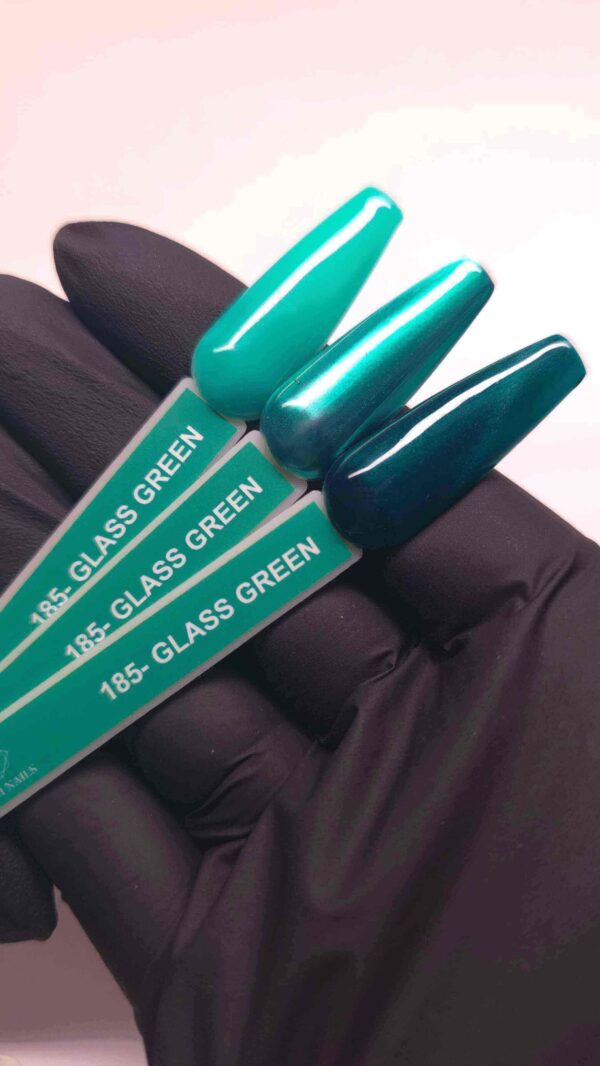 185 Glass Green 15 ml – prozirno zeleni s efektom stakla