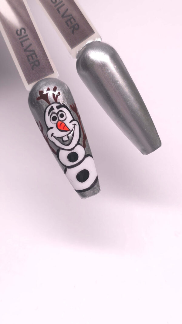 Gel polish Chrome Silver 15ml