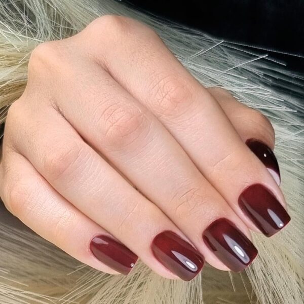 76 - Modern Red nokti cici nails