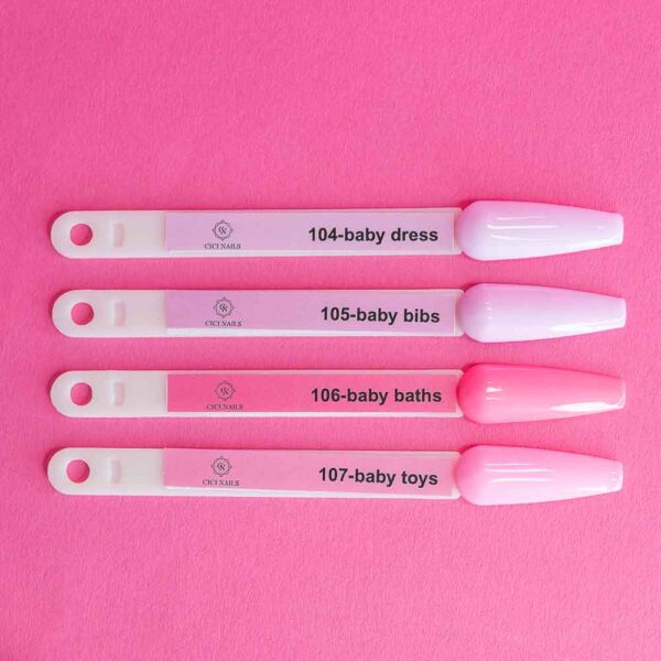 104 – Baby Dress – nježna baby roza nijansa