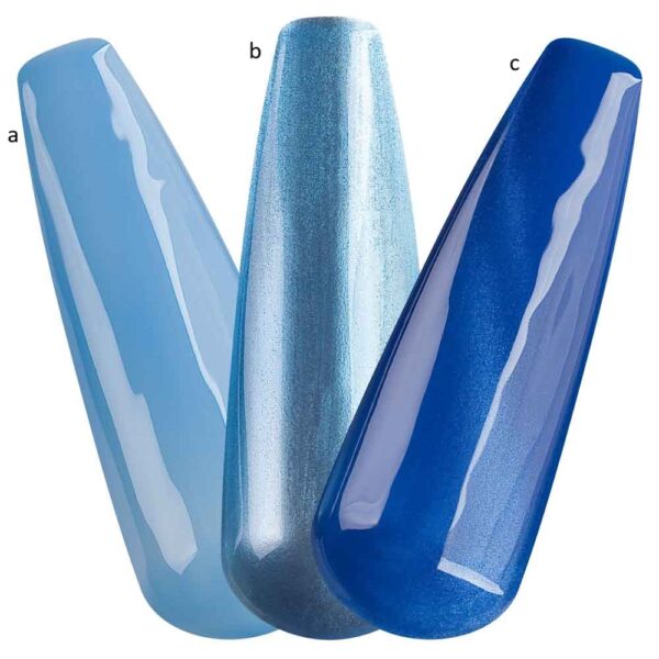 Gel Polish Glass Blue-186 Nail