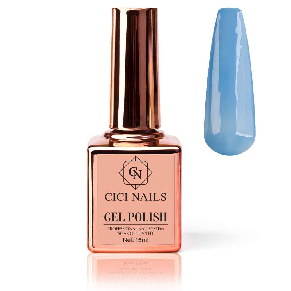 Cicinails Gel Polish Glass Blue trajni lak za nokte-186