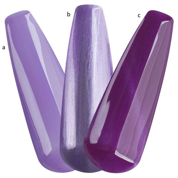 Gel Polish Glass Purple-188 Nail