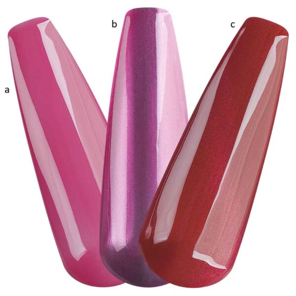 Gel Polish Glass Red-189 Nail