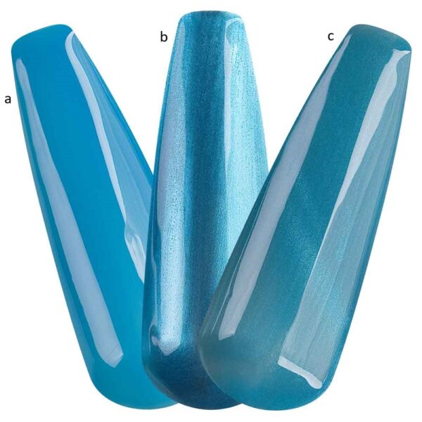 Gel Polish Glass Turquoise-187 Nail