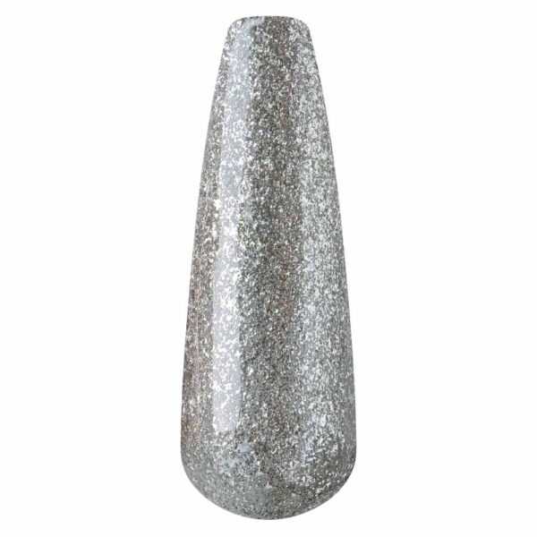 Gel Polish Luxury Silver Nail