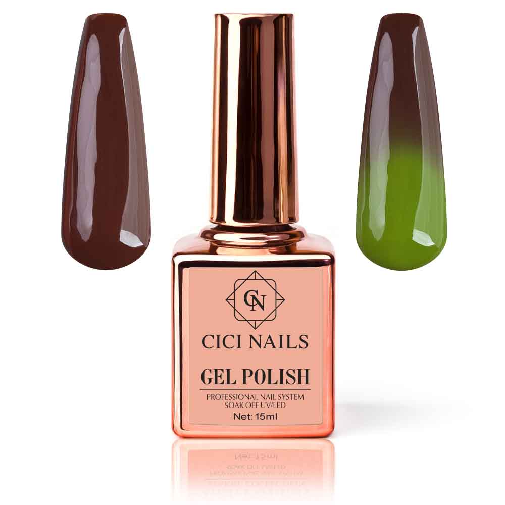 Cici nails thermo Brown-180 trajni lak u boji