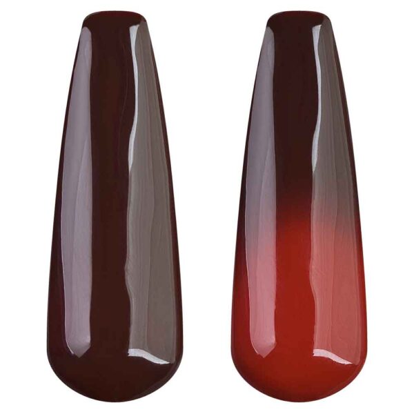 Gel Polish Thermo Red-178 Nail