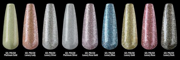 Gel Polish Sparkle Template
