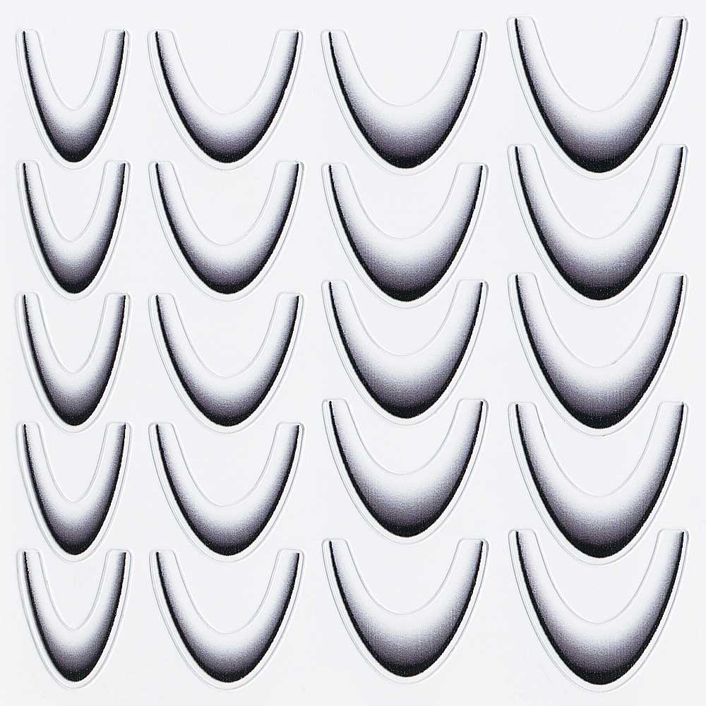 Nail Stickers Black crne moćne naljeonice za hrabre naljepnice za ombre nokte cici nails slavonski brod