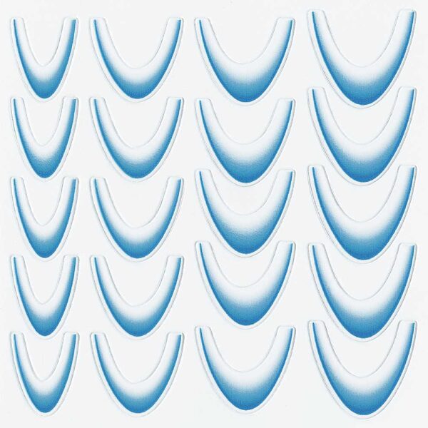 Nail Stickers Blue plave naljepnice za savršene ombre nokte cici nails slavonski brod