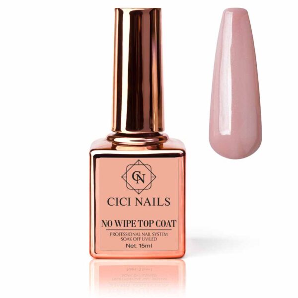 No Wipe Top Coat Shimmer Pinky Top sjaj za nokte cici nails slavonski brod