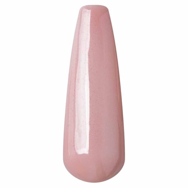 No Wipe Top Coat Shimmer Pinky Top Nail