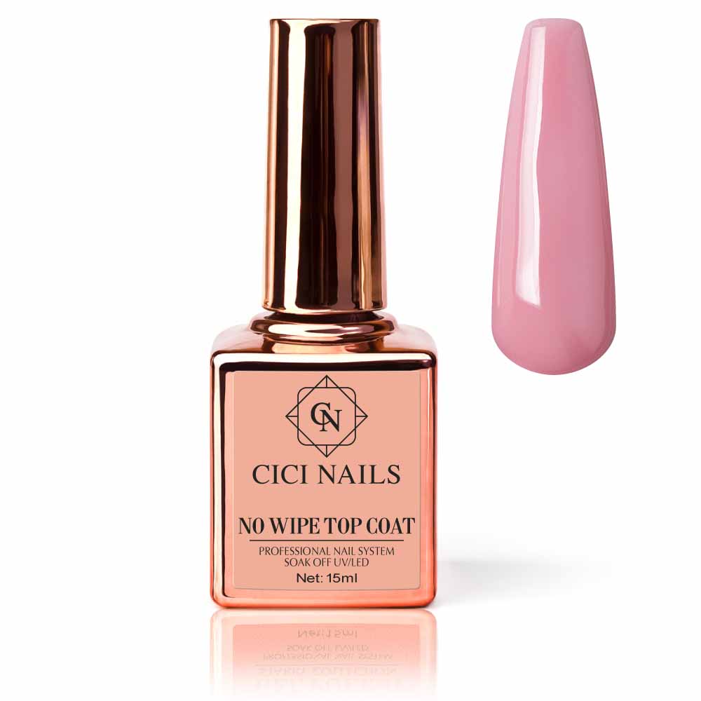No Wipe Top Coat Ultra Pink