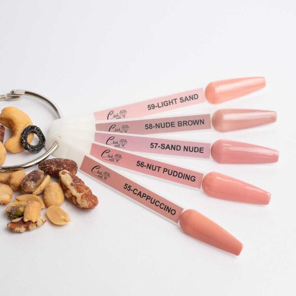 58 - Nude brown 15 ml – Topla nijansa za nude nokte