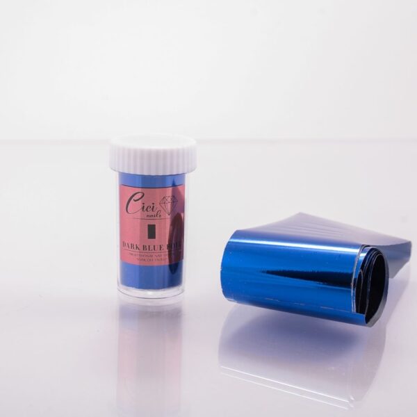 Dark Blue Foil – Duboka plava elegancija