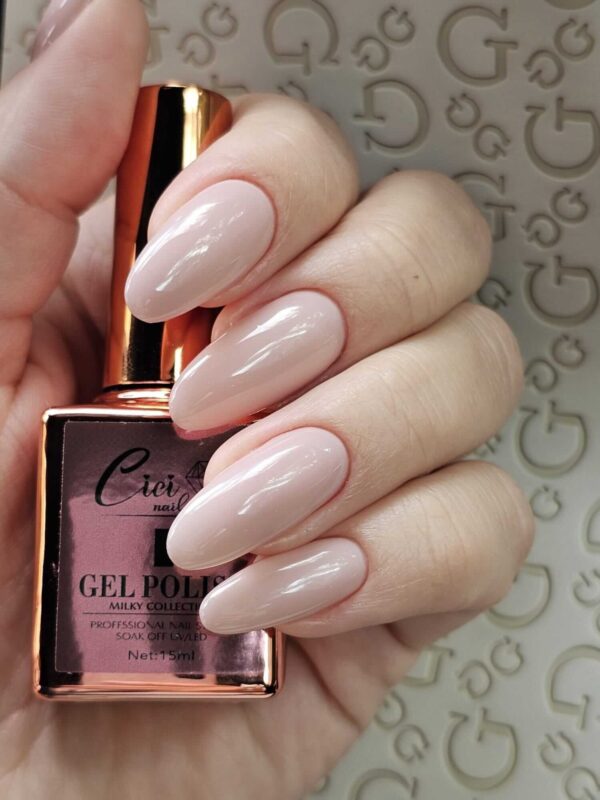 296 - Milky Nude 15 ml – nježna mliječno nude nijansa