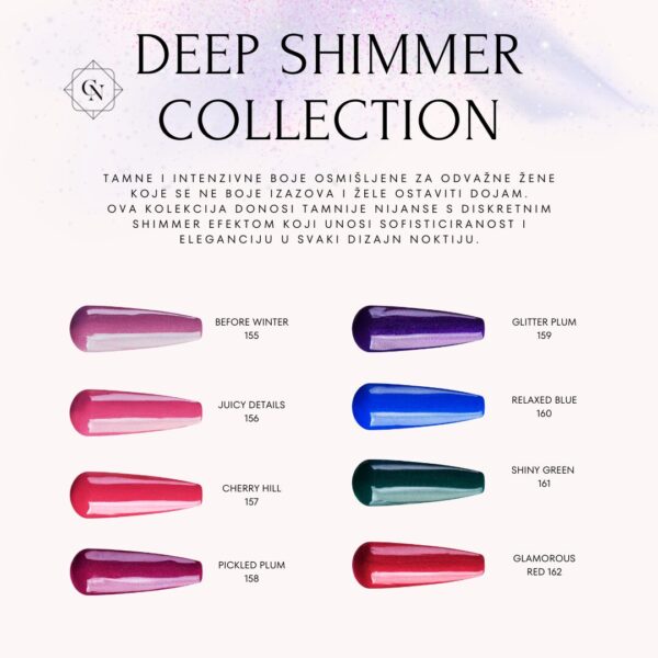 Deep shimmer collection