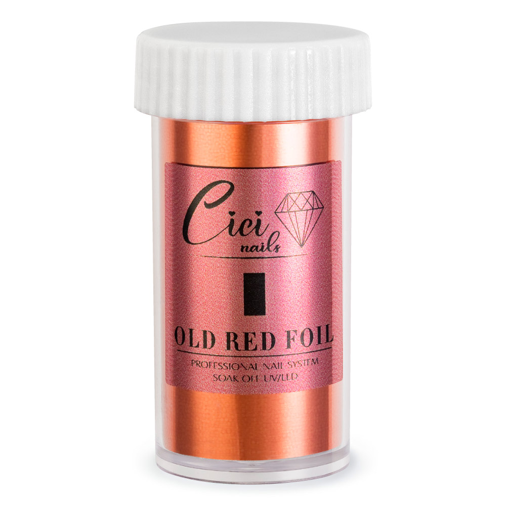 old red foil