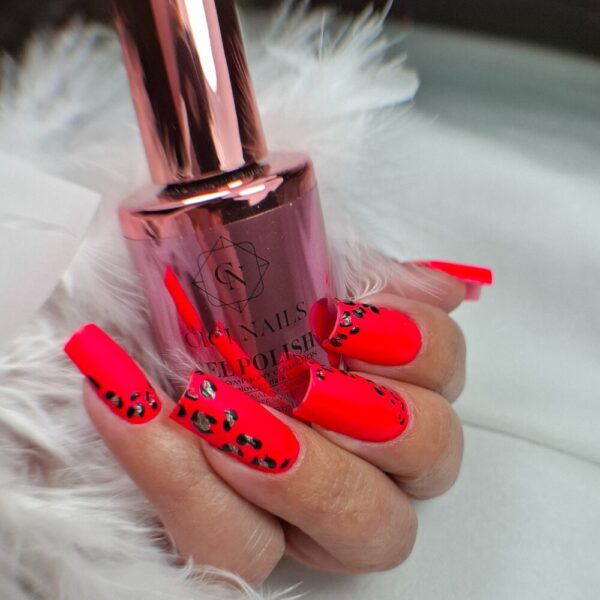 gelpolish 212 tropical coral trajni lak roza